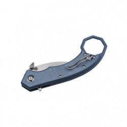 Couteau de poche Böker Plus HEL Karambit Bleu-Gris