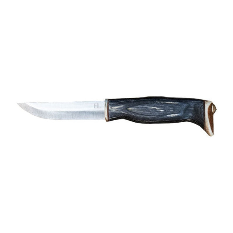 Hobby knife Arctic Legend Manche bois teinté noir