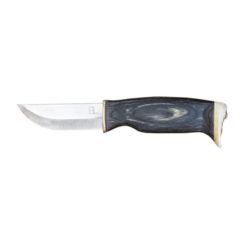 Hunter's knife Arctic Legend Manche bois teinté noir