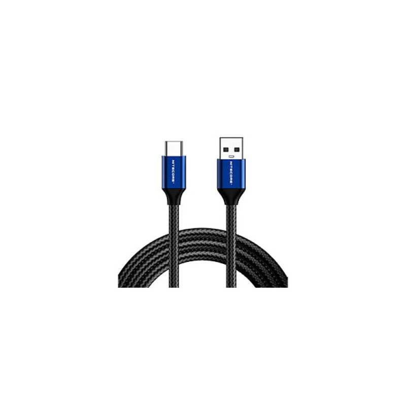 Câble de chargement Nitecore USB type C - USB 2.0
