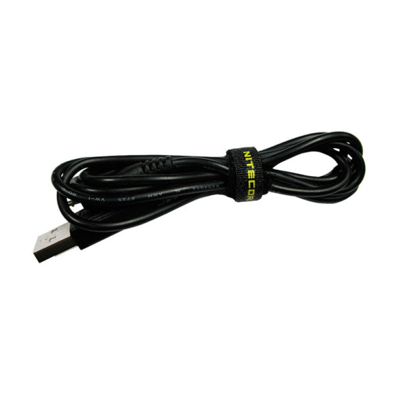 Câble USB/micro USB Nitecore pour lampe MH