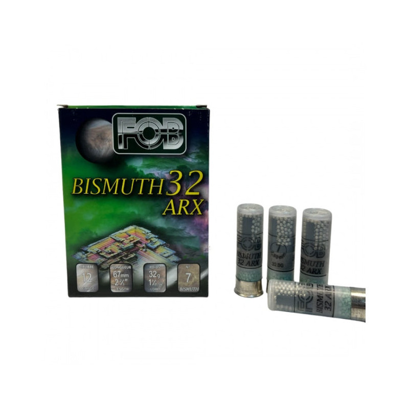 Cartouches FOB Bismuth 32 ARX - Cal.12/67 - Par 10