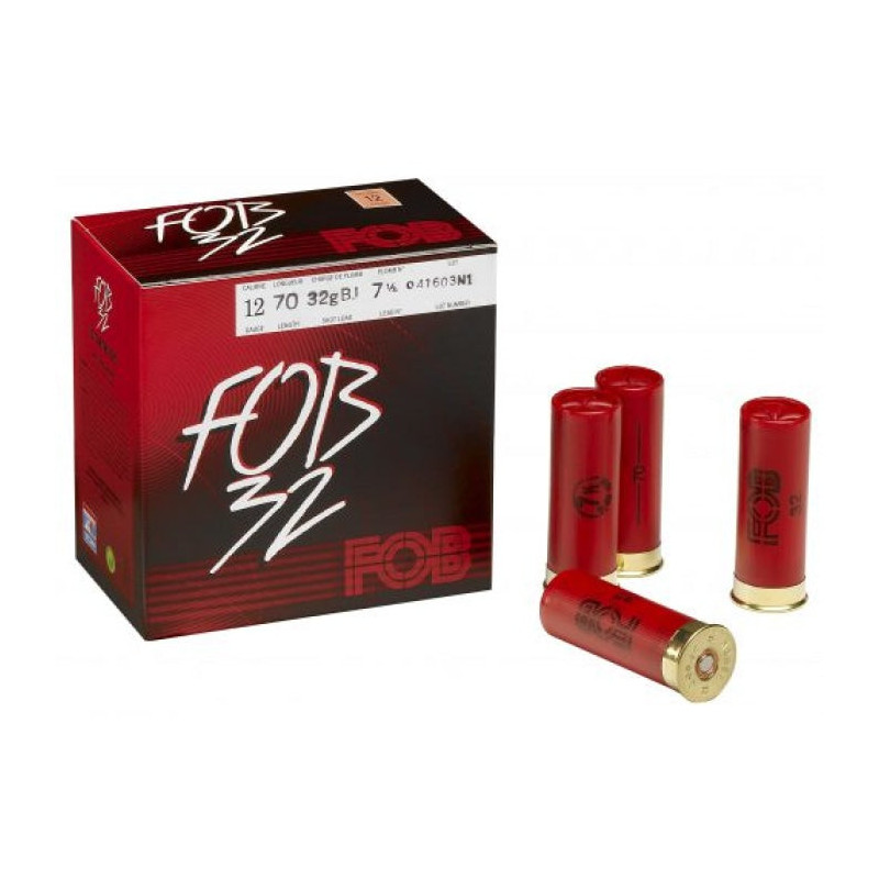 Cartouches FOB Chasse 32 - Cal.12/70 - Par 25