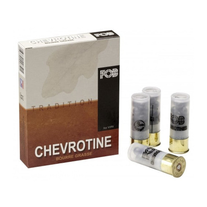 Cartouches FOB Chevrotine - Cal.12/67 - Par 10