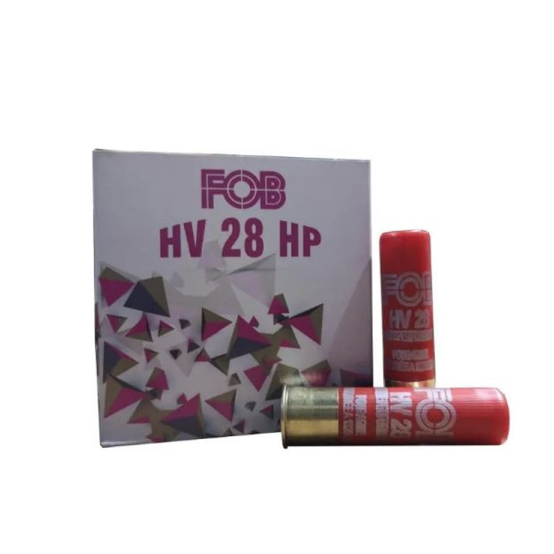 Cartouches FOB HV 28 HP - Cal.28/70 - Par 25