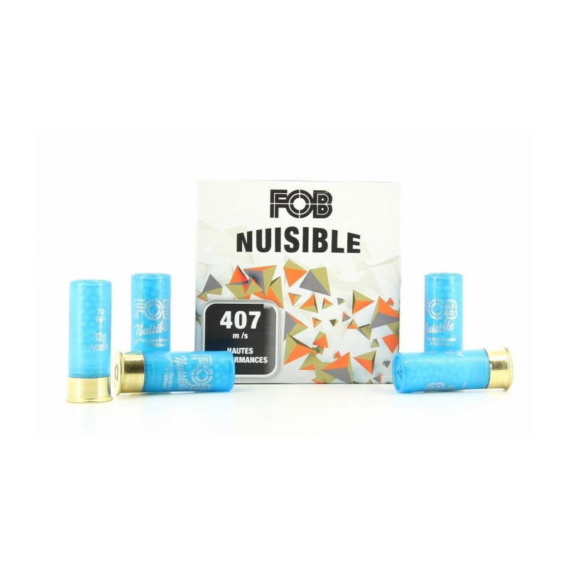 Cartouches FOB Nuisibles HP - Cal.12/70 - Par 25