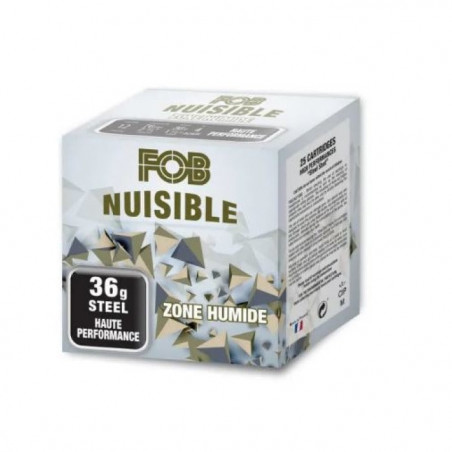 Cartouches FOB Nuisibles HP - Cal.12/76 - Par 25