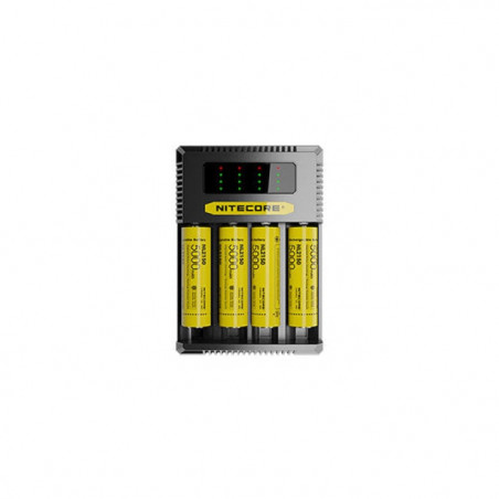 Chargeur intelligent Nitecore 3000mA chacun - Ecran LCD