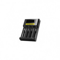 Chargeur intelligent Nitecore 3000mA chacun - Ecran LCD