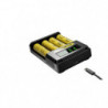 Chargeur intelligent Nitecore 3000mA chacun - Ecran LCD