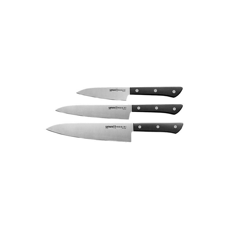 Coffret 3 couteaux Samura Harakiri
