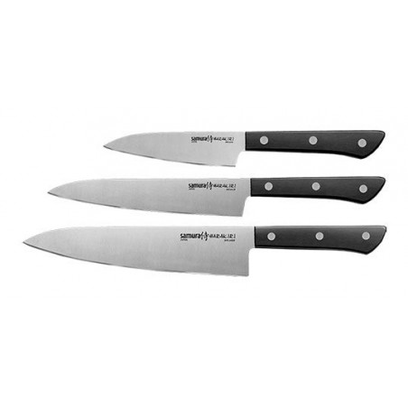 Coffret 3 couteaux Samura Harakiri