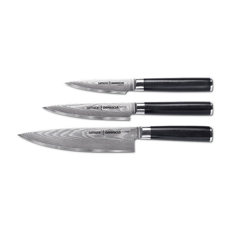Coffret 3 couteaux Samura Utility