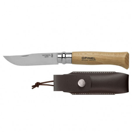 Couteau de poche Opinel Tradition Inox N°08 étui