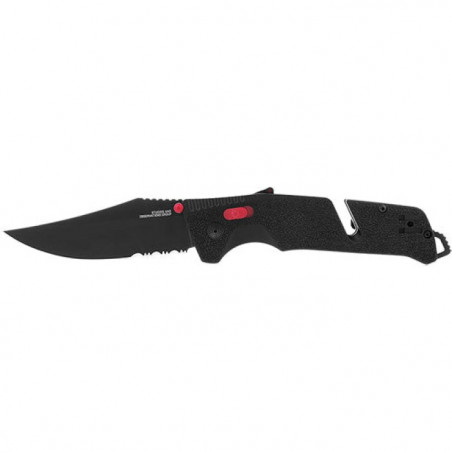 Couteau de poche Sog Trident AT cranté - 23 cm
