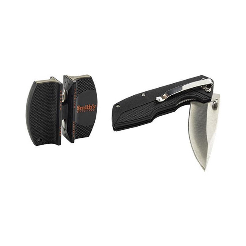 Couteau pliant Smiths EdgeSport Combo Affûteur manuel 2-step Diamond Adjustable