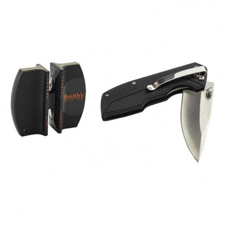 Couteau pliant Smiths EdgeSport Combo Affûteur manuel 2-step Diamond Adjustable