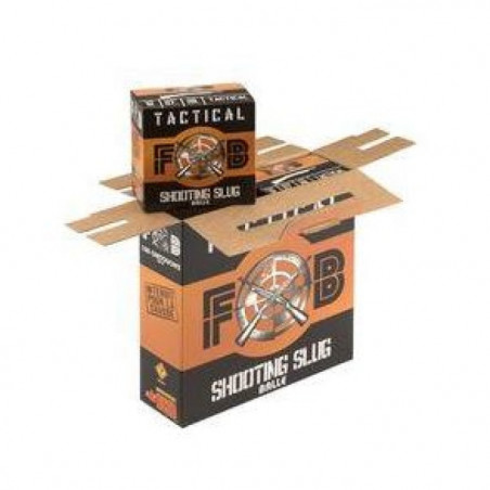 Pack 100 Cartouches FOB Tactical Shooting Slug - Cal.12/67