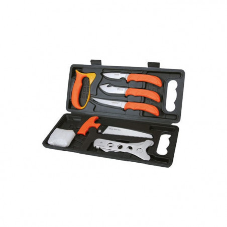 Pack couteaux à dépecer Outdoor Edge 8 pièces