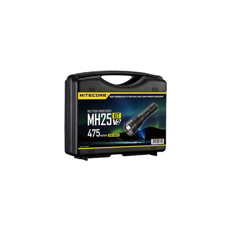 Pack lampe torche Nitecore Multitask hybrid 25V2 Pack 1 - 1300Lm