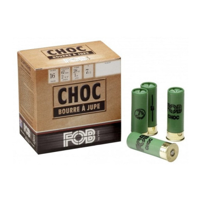 Cartouches FOB Choc - Cal.16/67 - Par 25