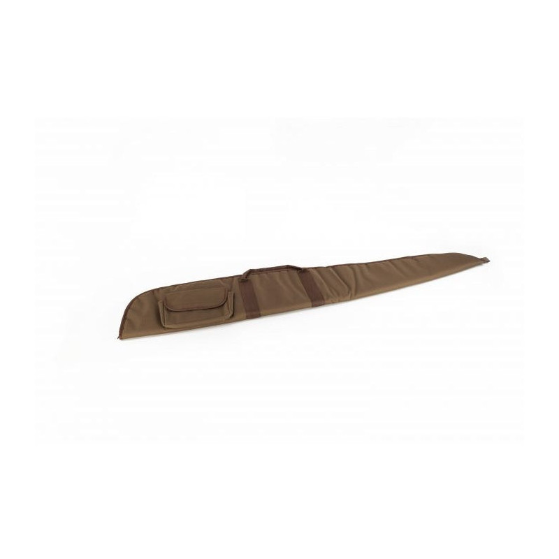 Etui fusil Januel Chazot marron avec poche