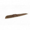 Etui fusil Januel Chazot marron avec poche