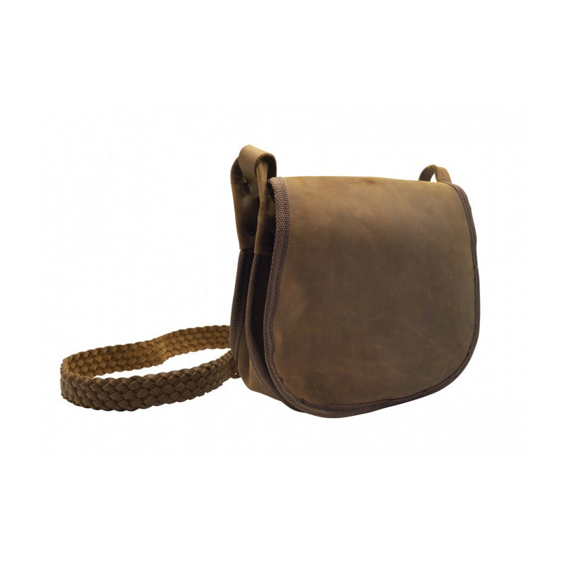 Sac à cartouche Januel Garenne cuir pleine fleur