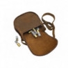 Sac à cartouche Januel Garenne cuir pleine fleur