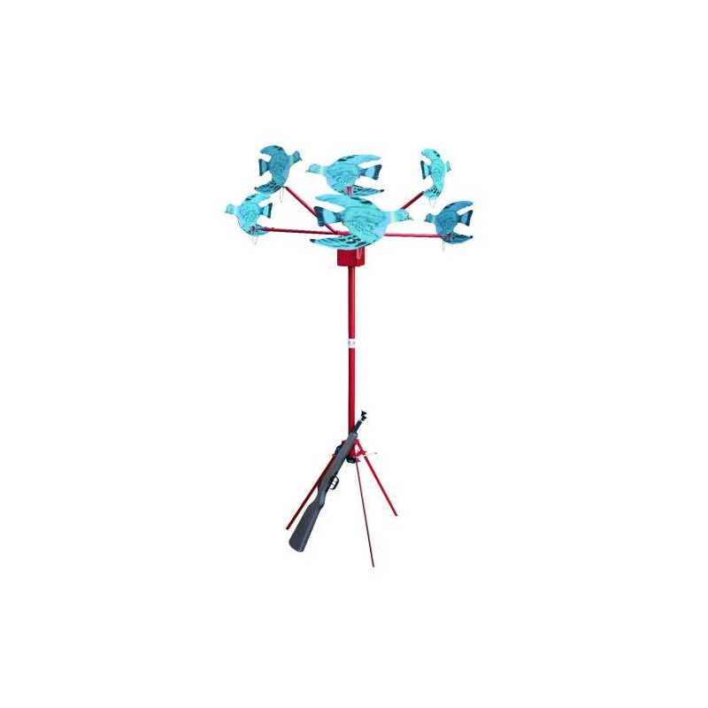 Tir aux pigeons 6 pièces éléctriques fusil 2 coups