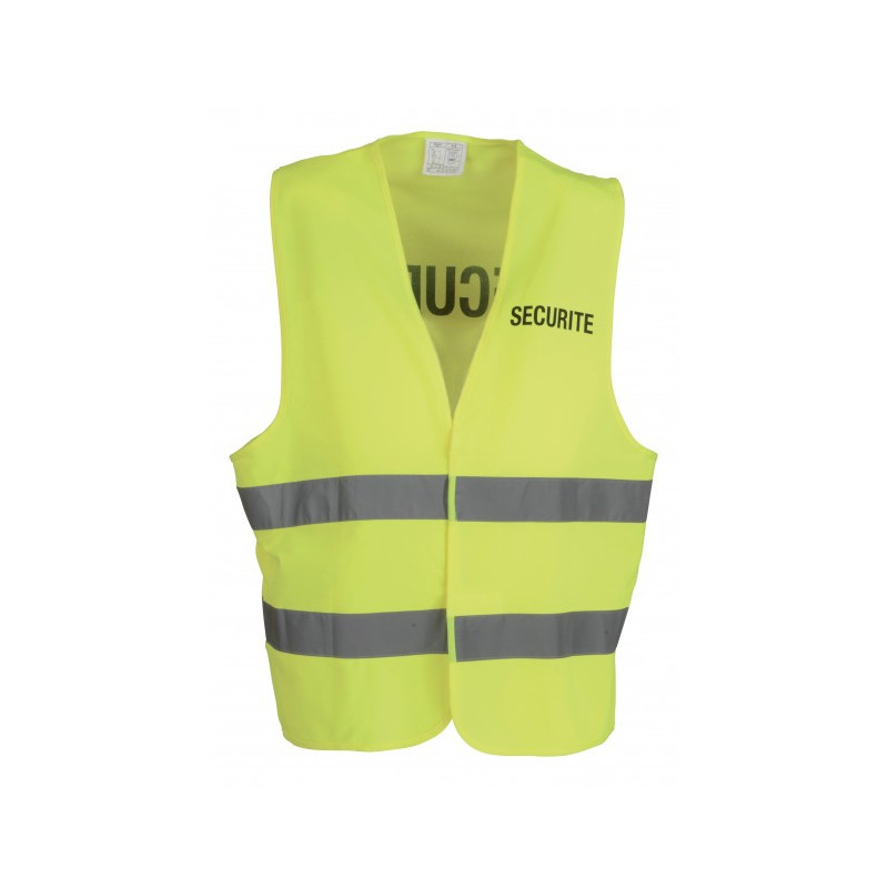 Chasuble de sécurité Percussion jaune