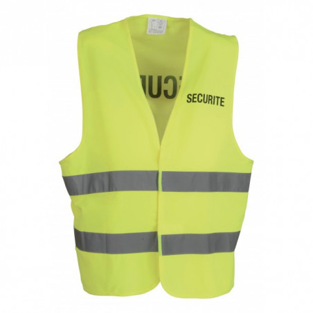 Chasuble de sécurité Percussion jaune