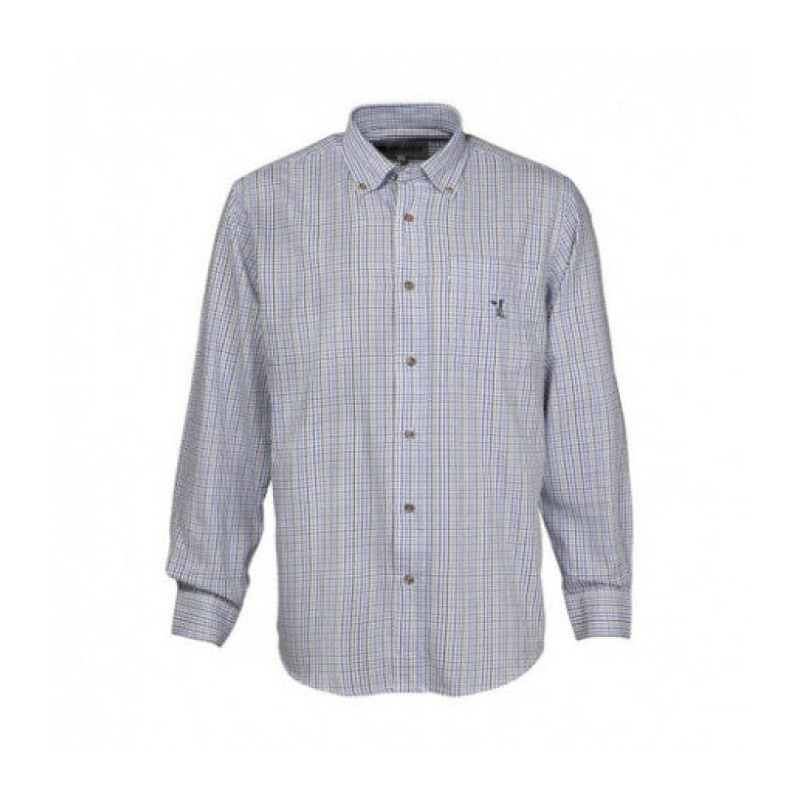 Chemise Percussion petits carreaux