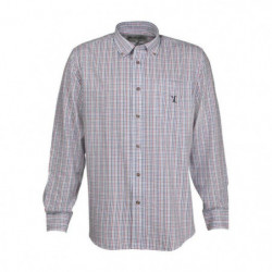 Chemise Percussion petits carreaux