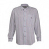 Chemise Percussion petits carreaux