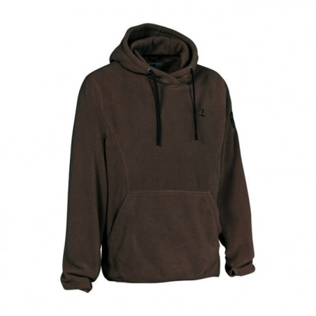 Sweat polaire shirt Percussion à capuche