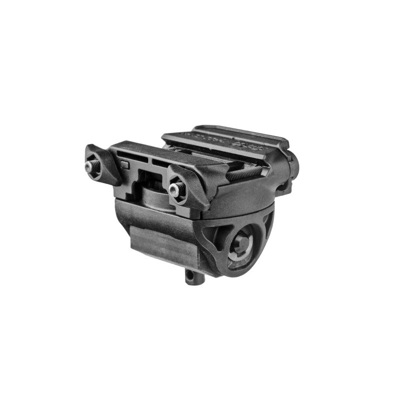 Adaptateur Picatinny Mako Rotatif et Inclinable pour Bipied Harris