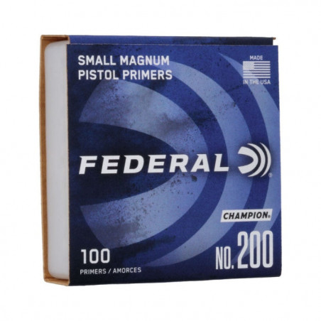 Amorce Federal Small Pistol SP Magnum - N°200