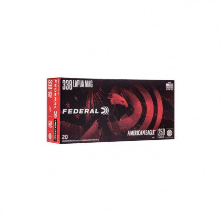 Balles Federal American Eagle SP - Cal. 338 Lapua Mag.