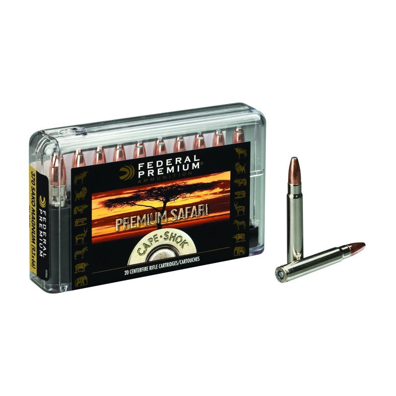 Balles Federal Cape-Shok Swit A-Frame - Cal. 500 Nitro Exp.