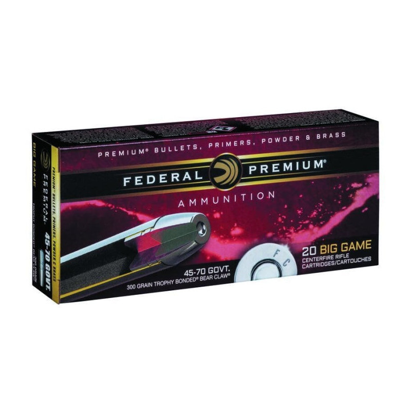 Balles Federal Cape-Shok TB-BC - Cal. 45-70 GVT