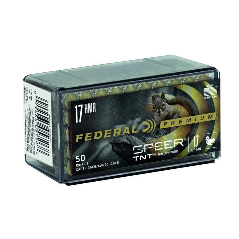 Balles Federal TNT HP - Cal. 22 WM