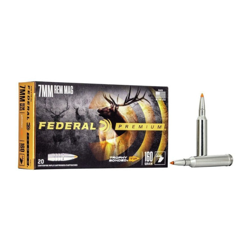 Balles Federal Vital-Shok Trophy Bonded - Cal. 280 Rem