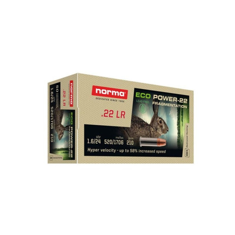 Balles Norma Eco Power - Cal. 22LR