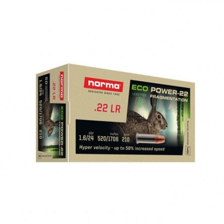 Balles Norma Eco Power - Cal. 22LR