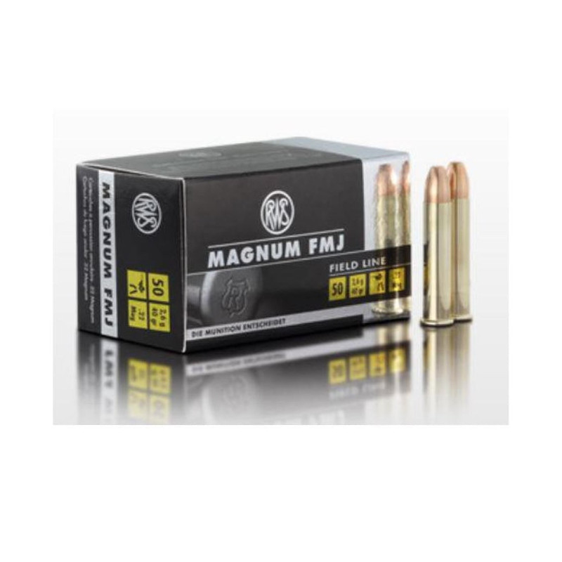 Balles RWS Magnum FMJ - Cal. 22 mag