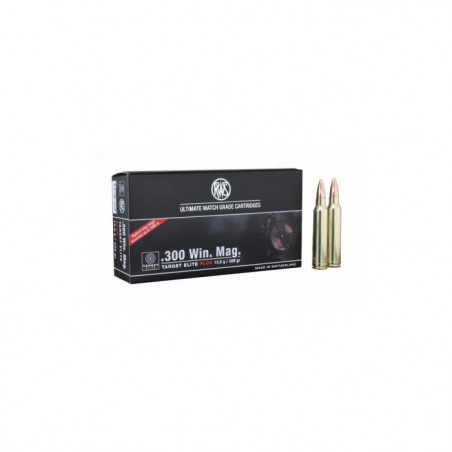 Balles RWS Target Elite Plus 12.3 g - Cal. 300 Win mag