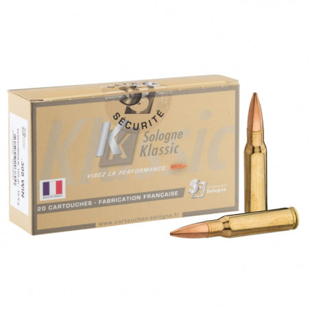 Balles Sologne Subsonique Sierra HPBT .308 Win