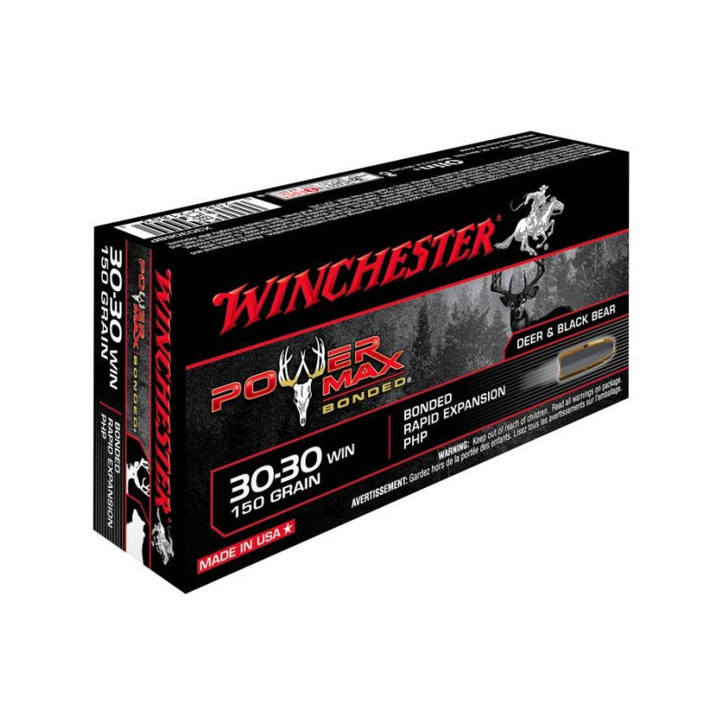 Balles Winchester Power Max Bonded - Cal. 30-30