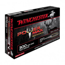 Balles Winchester Power Max Bonded - Cal. 300 Win. Mag.